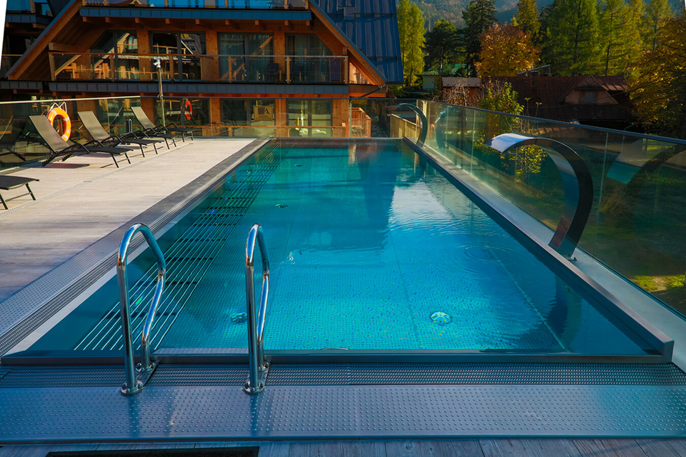 Basen ze stali nierdzewnej Lepsod